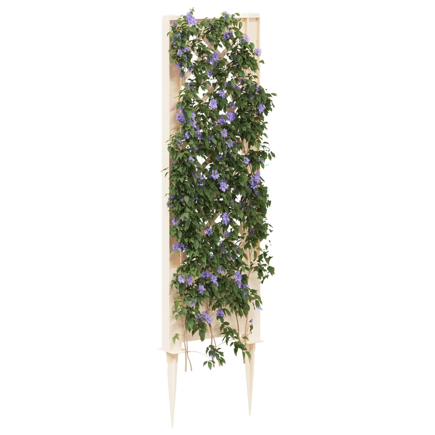Trellis with Spike White 43 x 6 x 165 cm PP