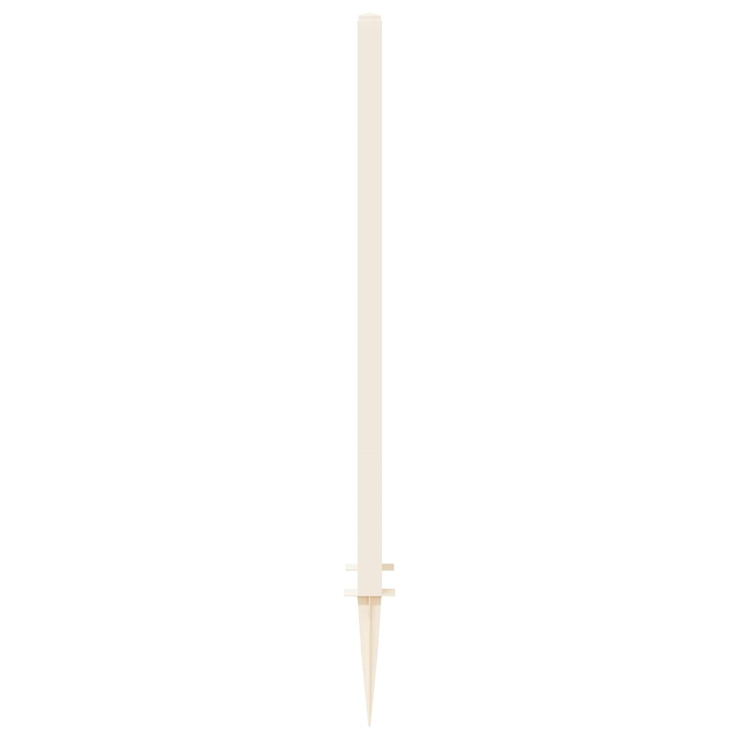 Trellis with Spike White 43 x 6 x 165 cm PP