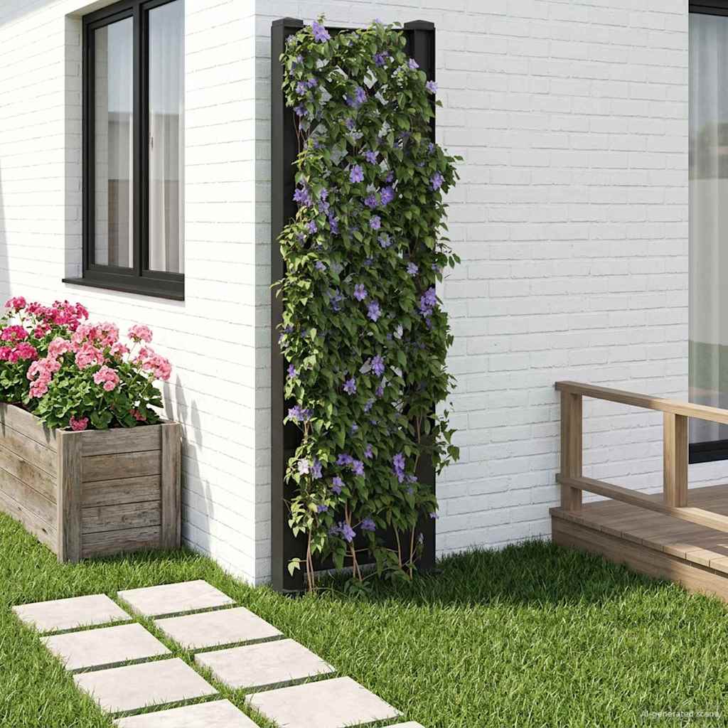 Trellis with Spike Anthracite 43 x 6 x 165 cm PP