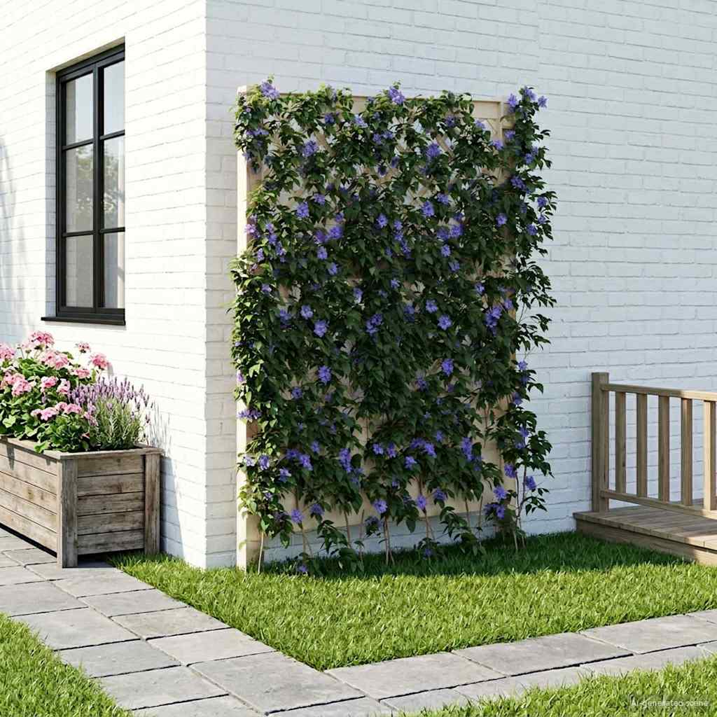 Trellis with Spike White 99 x 6 x 165 cm PP