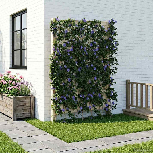 Trellis with Spike White 99 x 6 x 165 cm PP