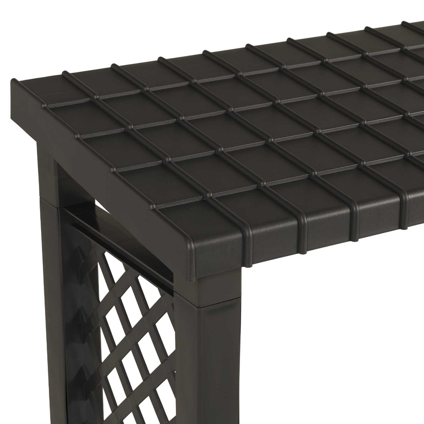 Firewood Rack Anthracite 114 x 46 x 101 cm PP