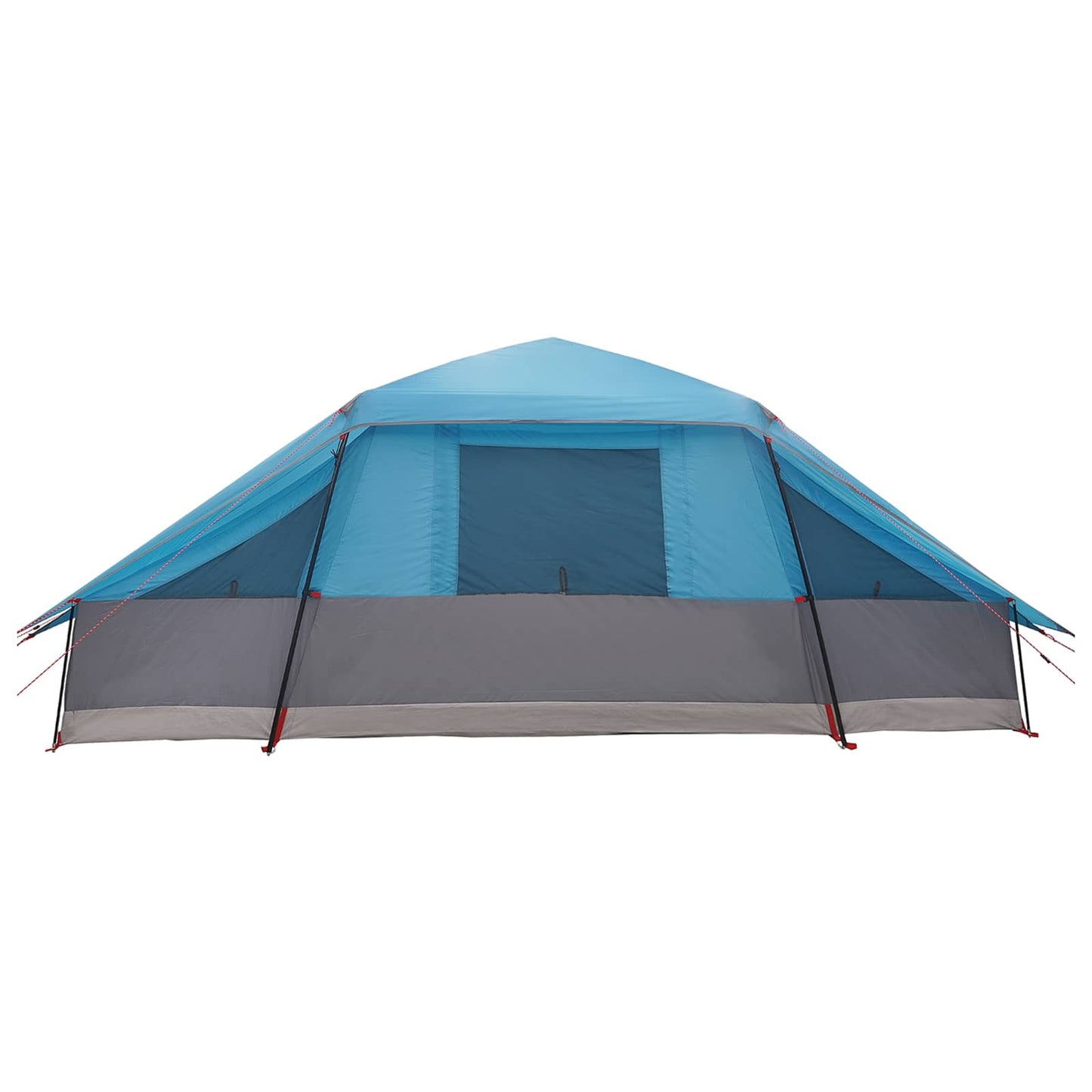 Family Tent with Rainfly Water-resistant 10-Person Blue