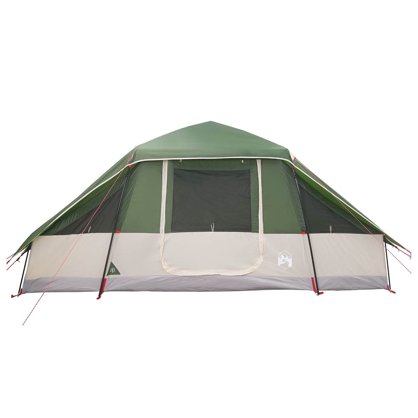 Family Tent with Rainfly Water-resistant 6-Person Green