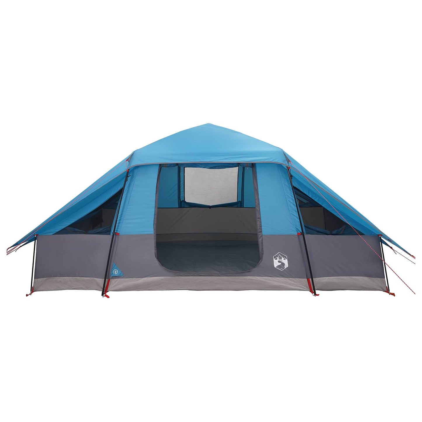 Family Tent with Rainfly Water-resistant 6-Person Blue