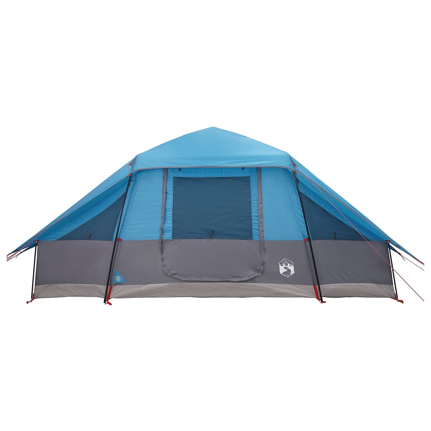 Family Tent with Rainfly Water-resistant 6-Person Blue