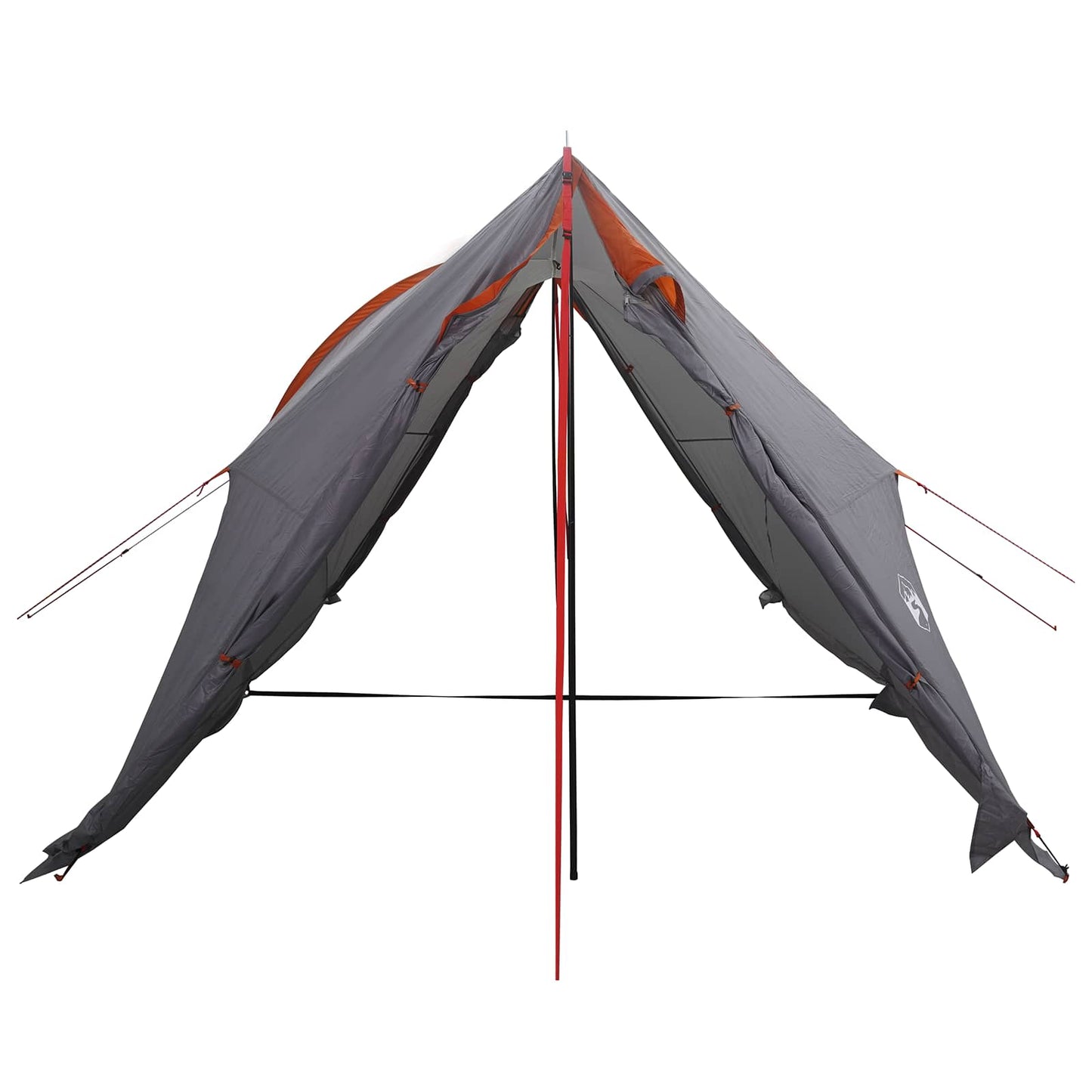 Canopy Tent Water-Resistant Grey and Orange