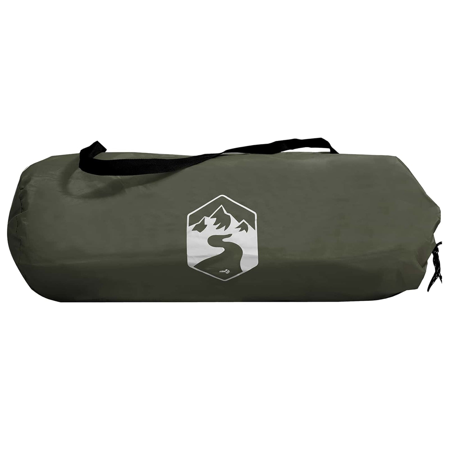 Trekking Tent with Rainfly Water-Resistant 2-Person Army Green