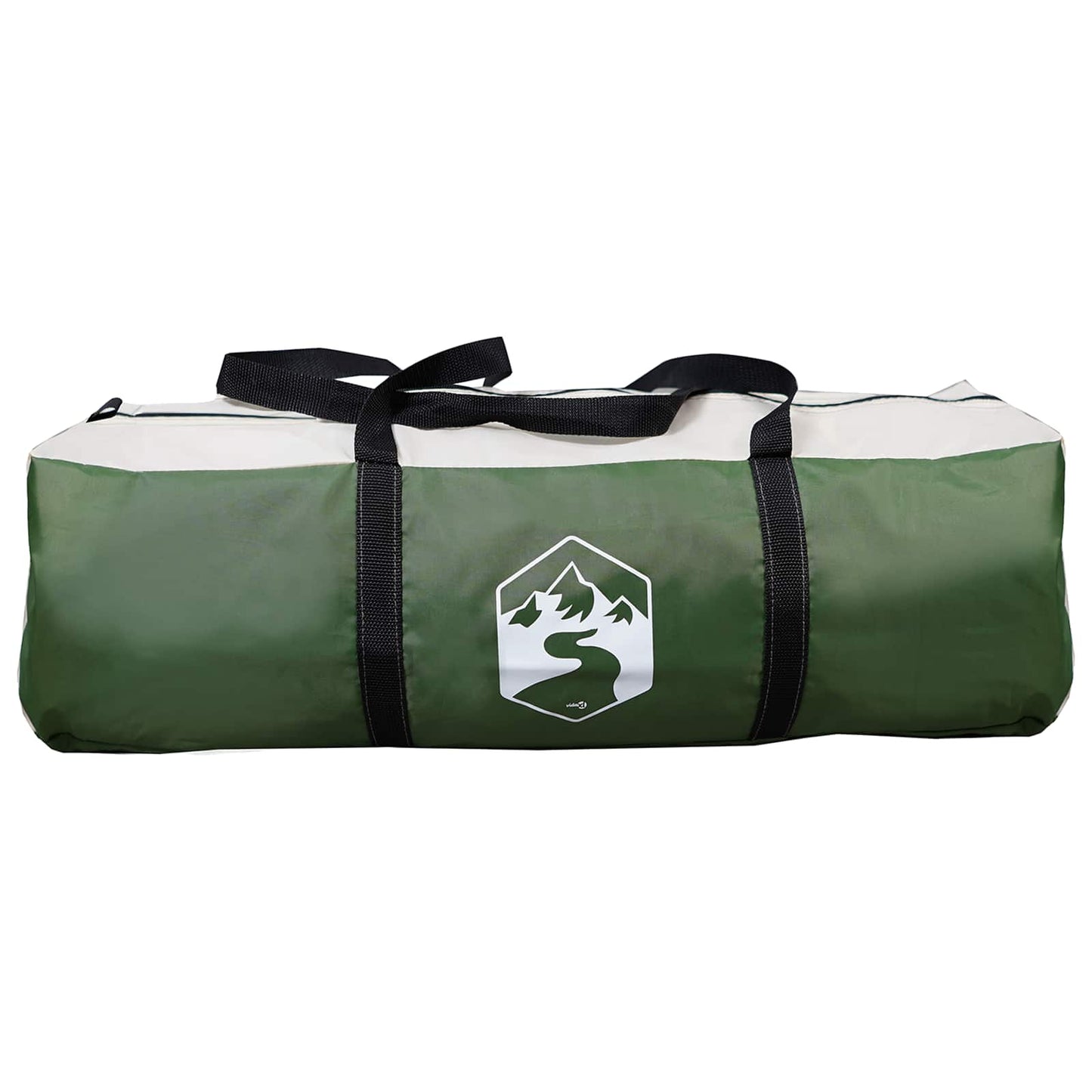 Trekking Tent with Rainfly Water-Resistant 3-Person Green