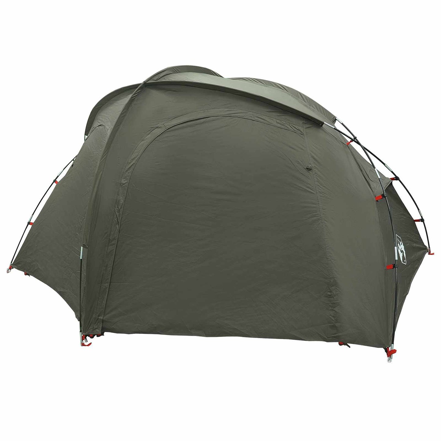 Trekking Tent with Rainfly Water-Resistant 3-Person Army Green