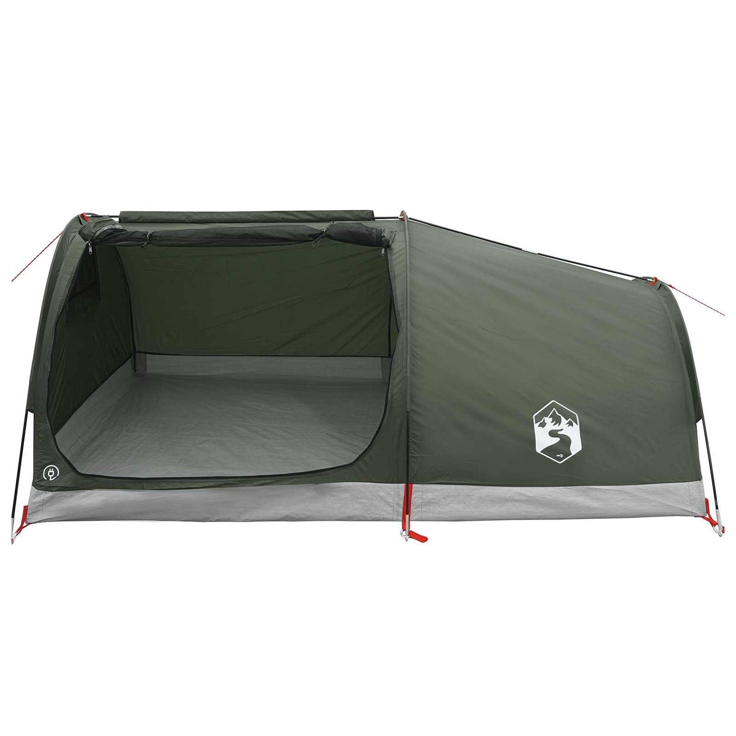 Hiking Tent Water-Resistant 2-Person Army Green