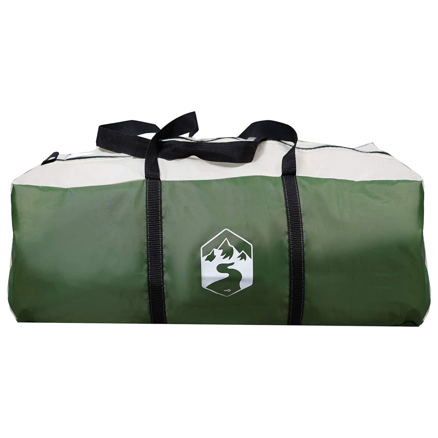 Tunnel Tent with Rainfly Water-Resistant 10-Person Green