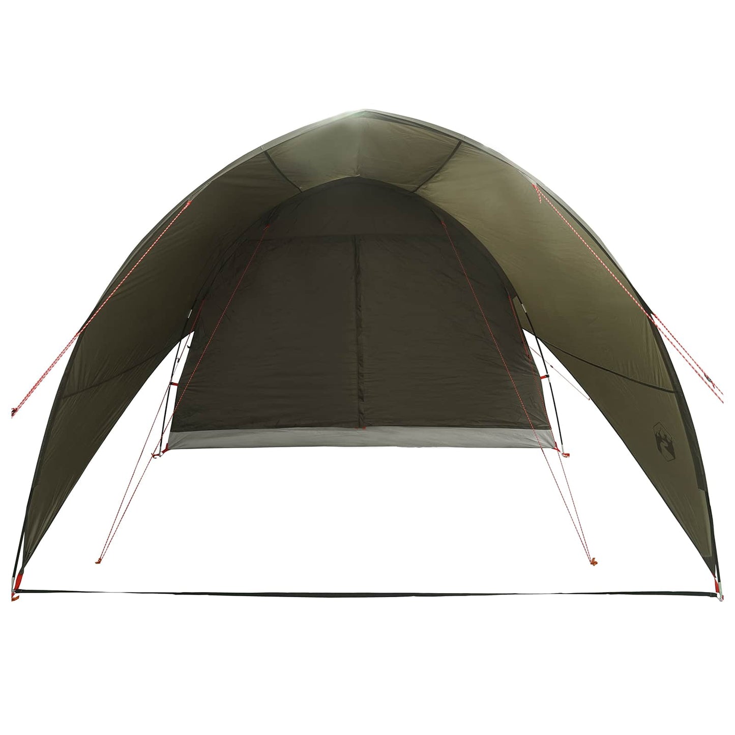 Tunnel Tent with Rainfly Water-Resistant 10-Person Army Green