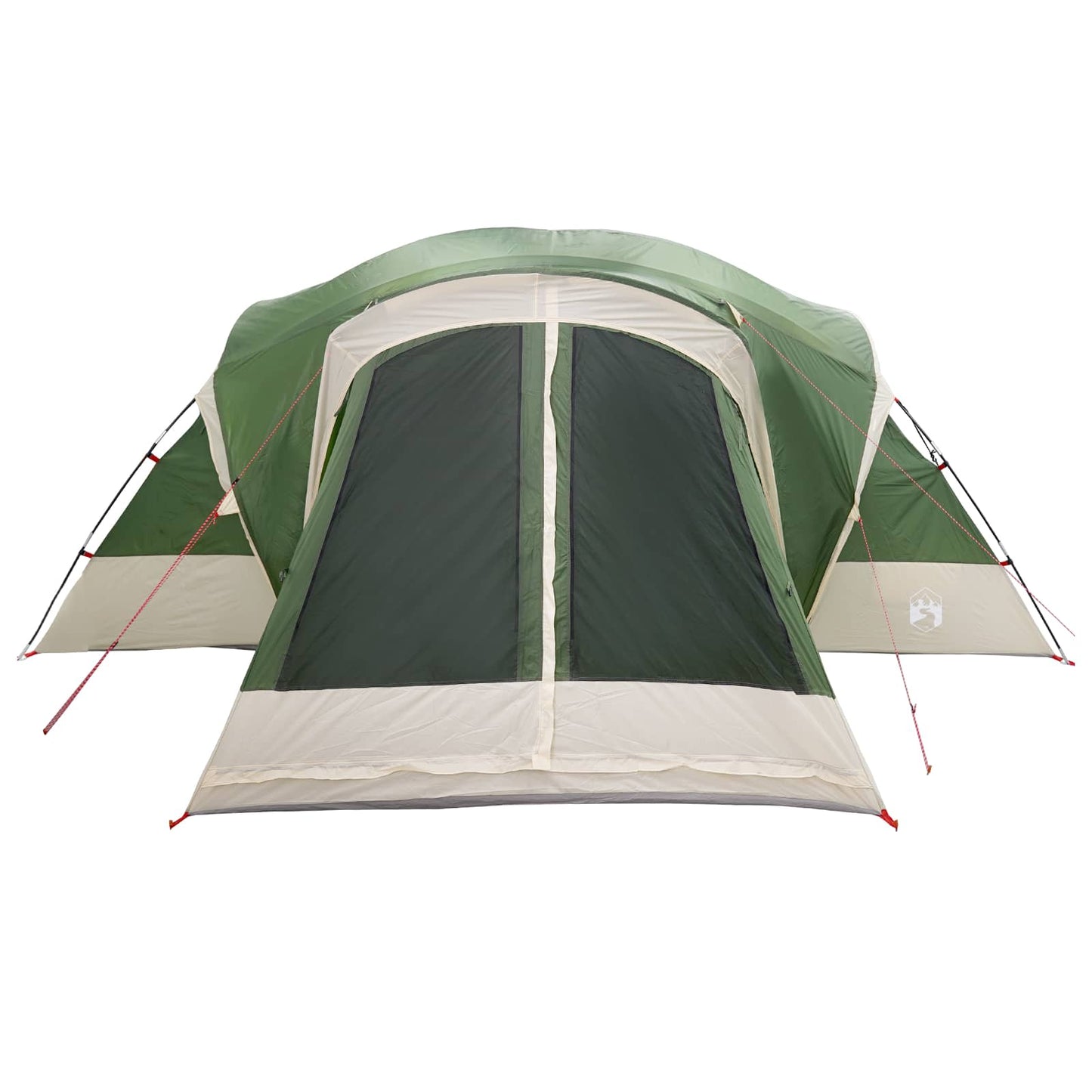Cabin Tent with Rainfly Water-Resistant 10-Person Green