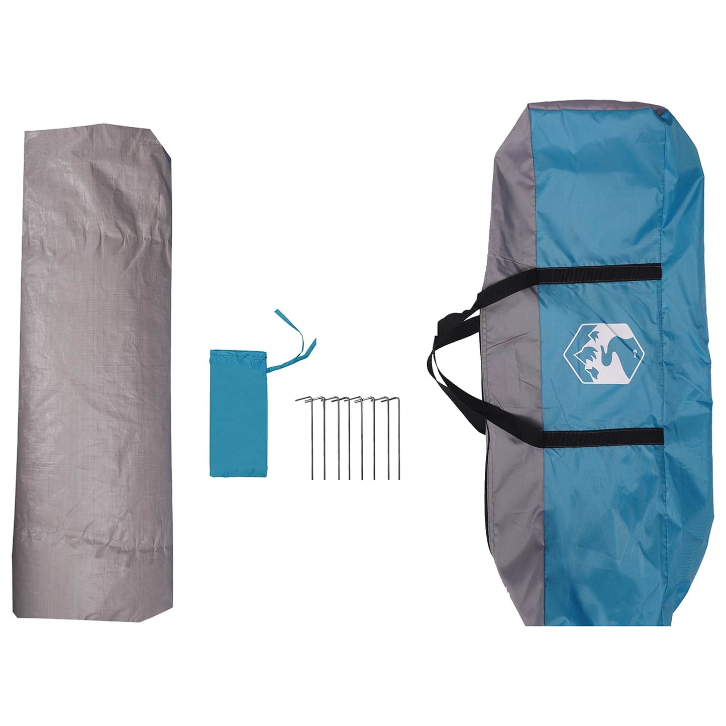 Instant Tent Water-resistant 2-Person Blue