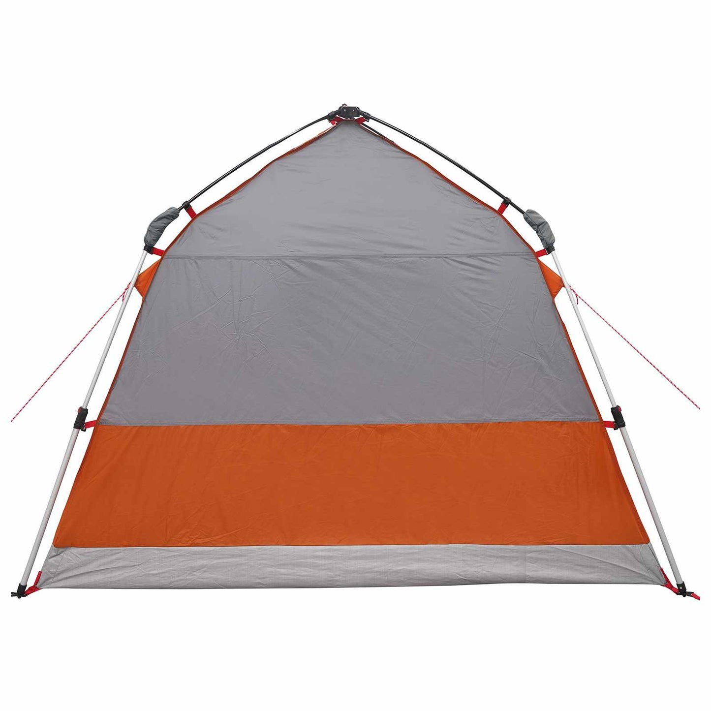 Instant Tent Water-resistant 2-Person Grey and Orange