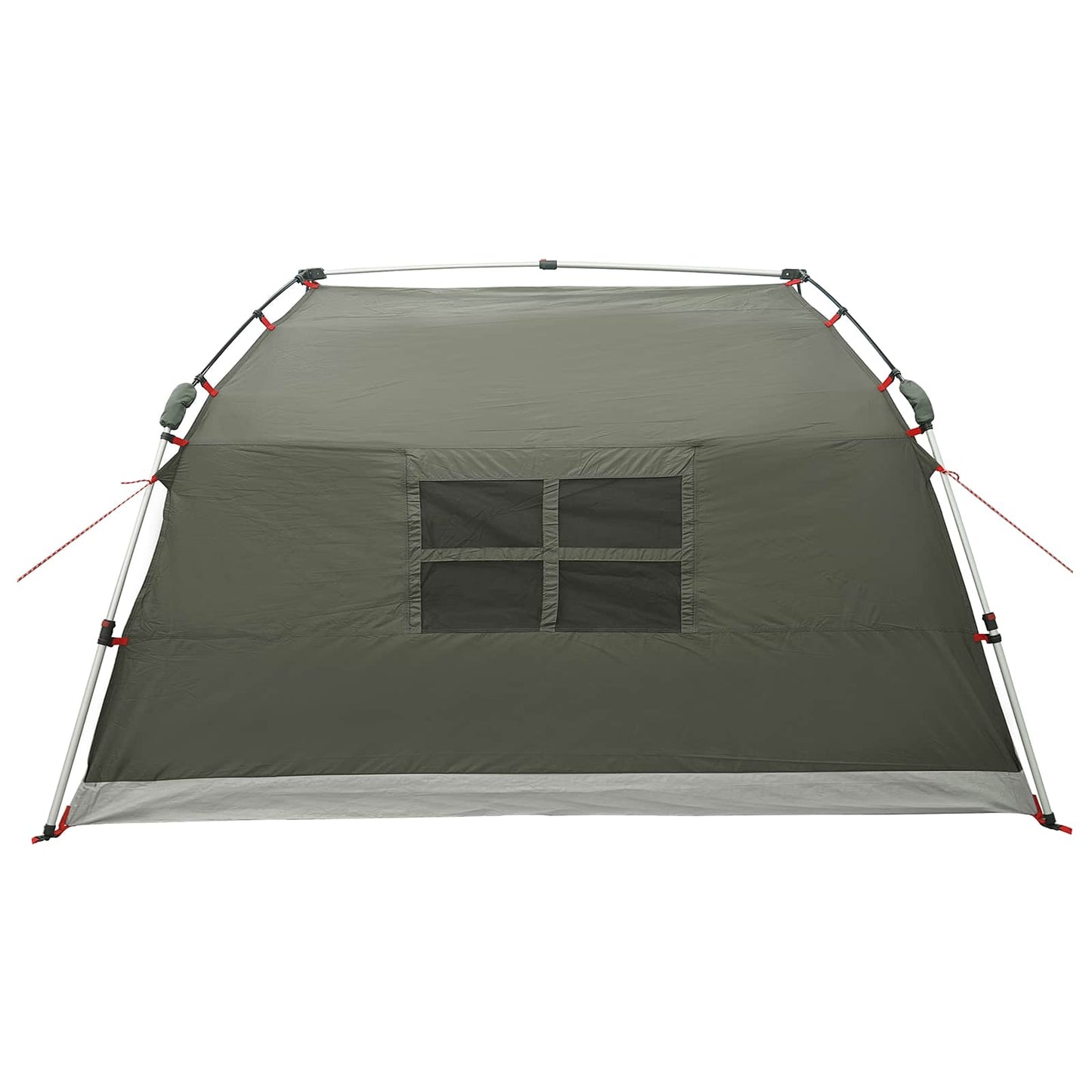 Instant Tent Water-resistant 4-Person Army Green