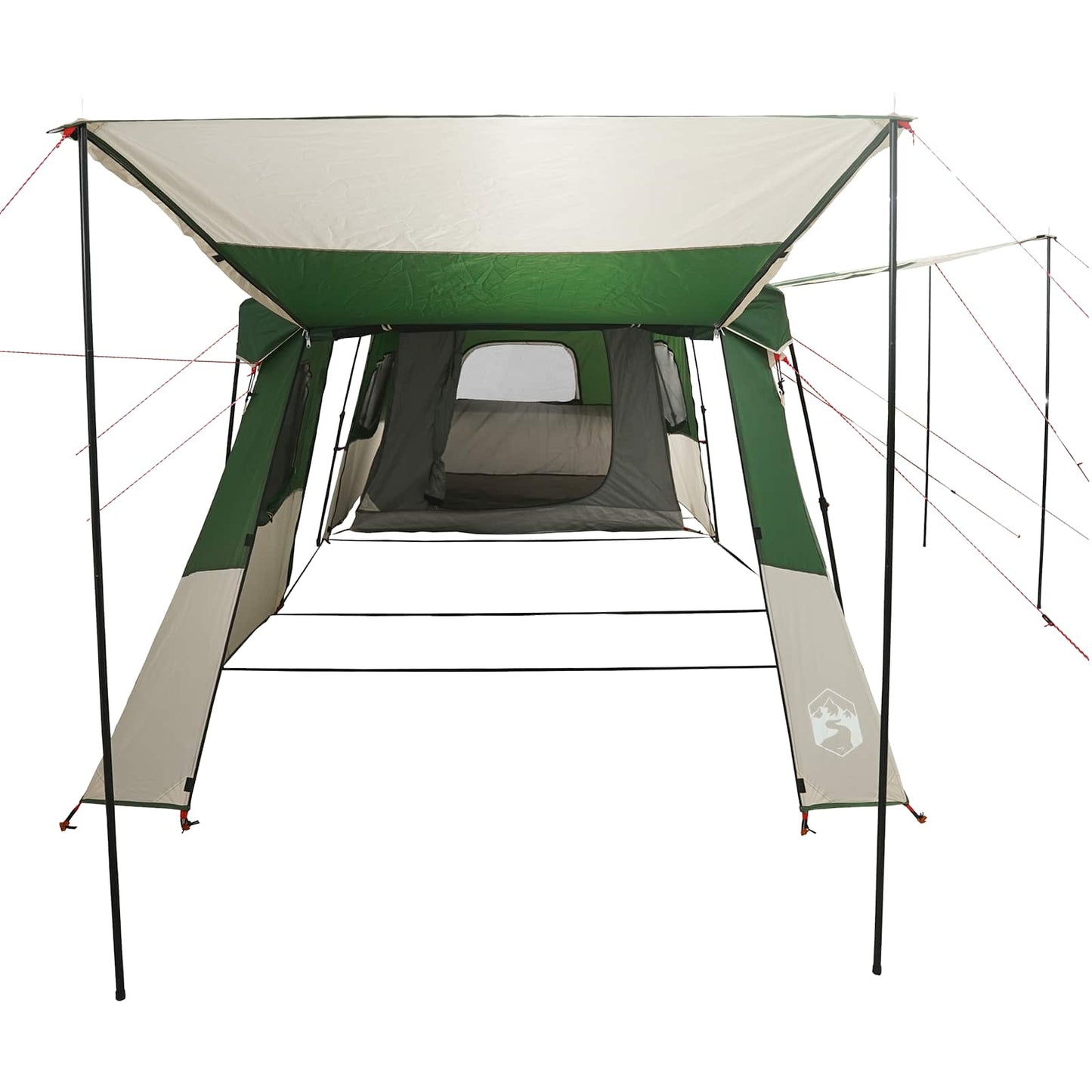 Instant Tent with Rainfly Water-Resistant 3-Person Green