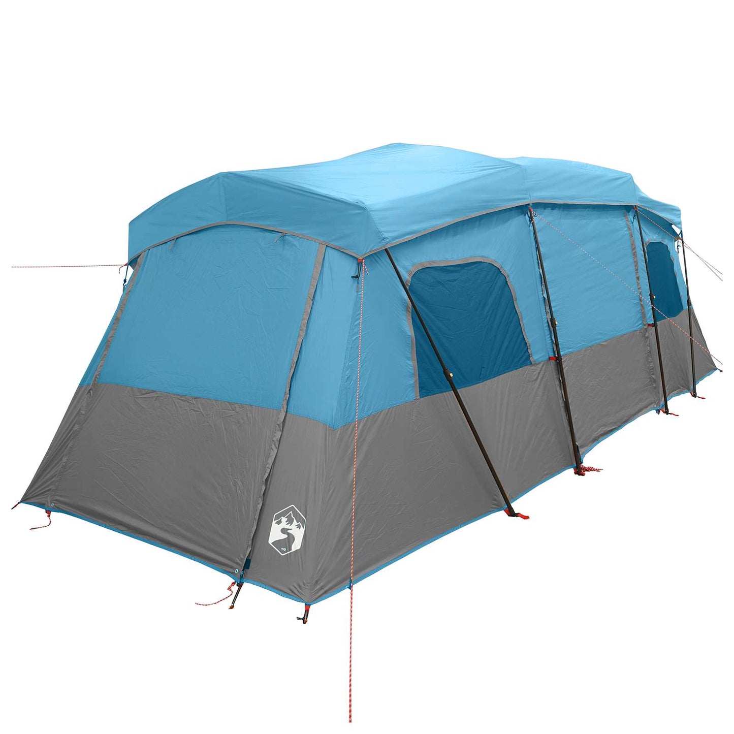 Instant Tent with Rainfly Water-Resistant 3-Person Blue