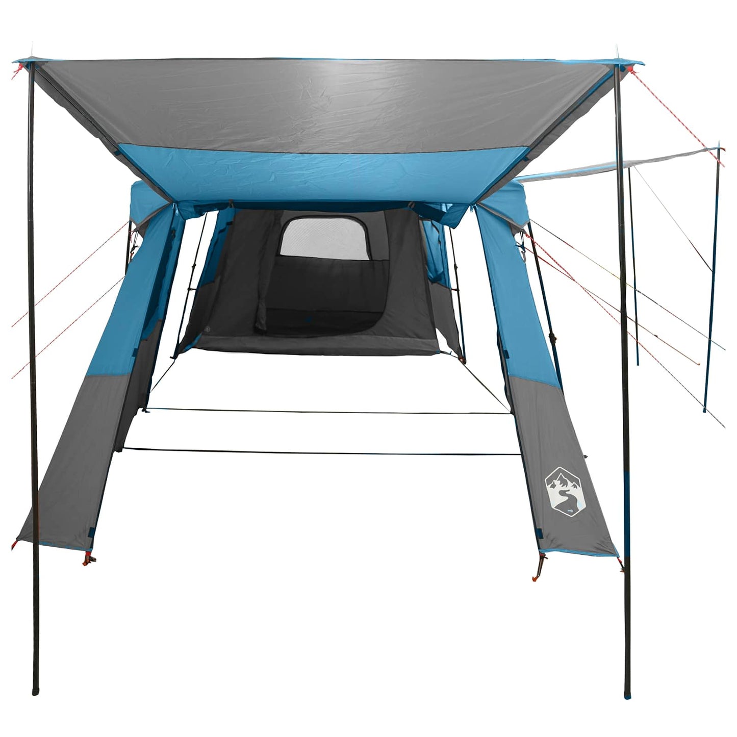Instant Tent with Rainfly Water-Resistant 3-Person Blue