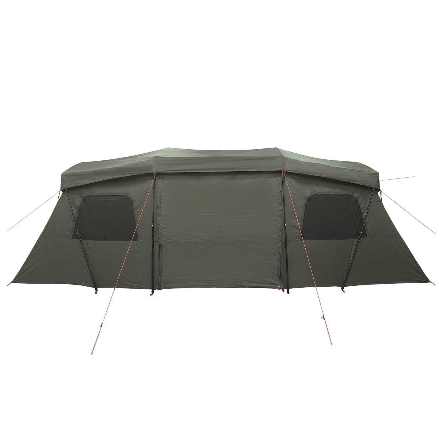 Instant Tent with Rainfly Water-Resistant 3-Person Army Green