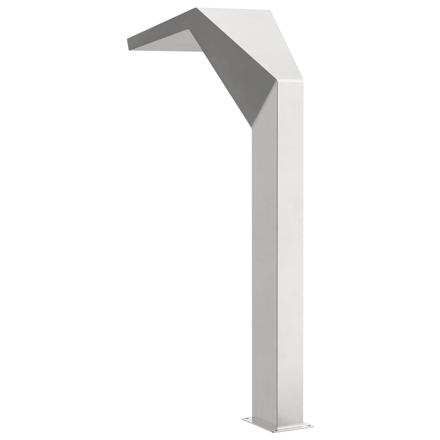 Pool Waterfall Stainless Steel 50 x 30 x 90 cm Silver