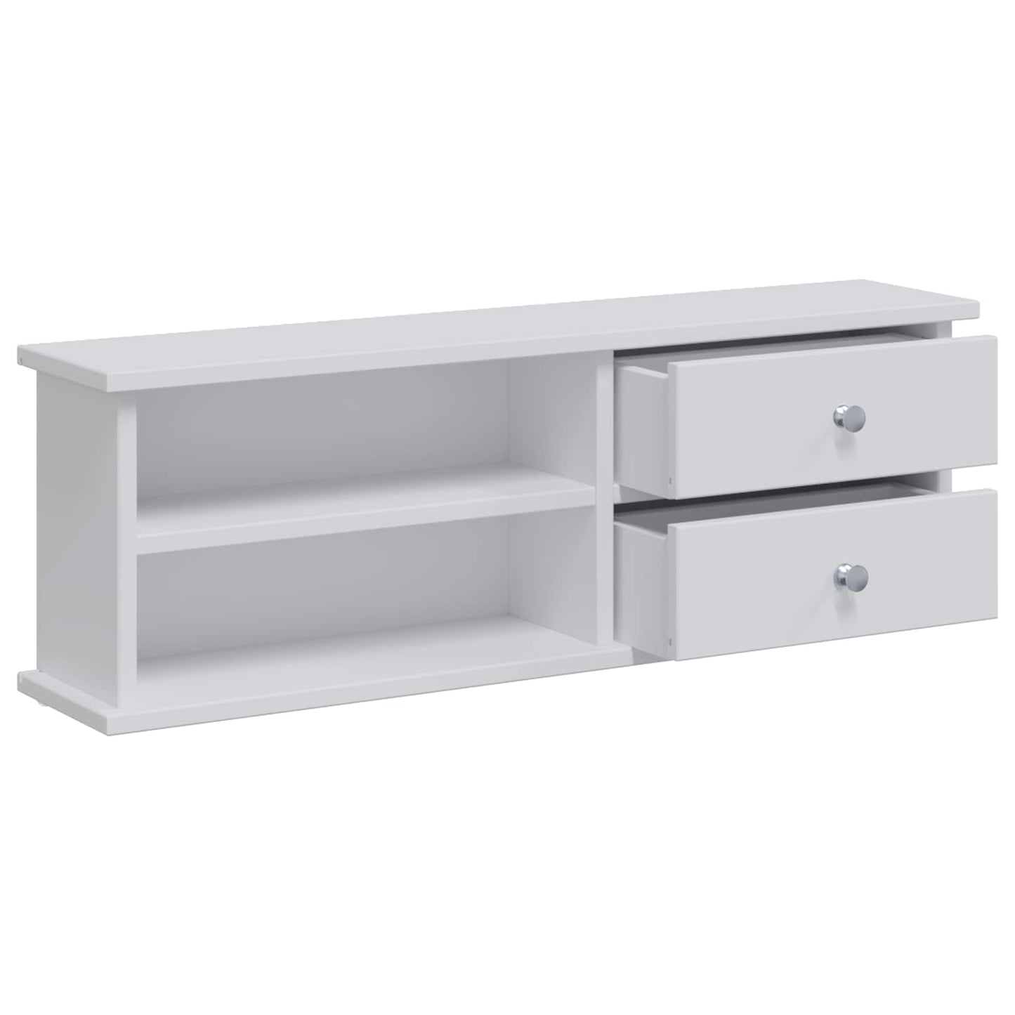 Dressing Table Set FAUSKE 2 pcs White 76 x 50 x 103.5 cm