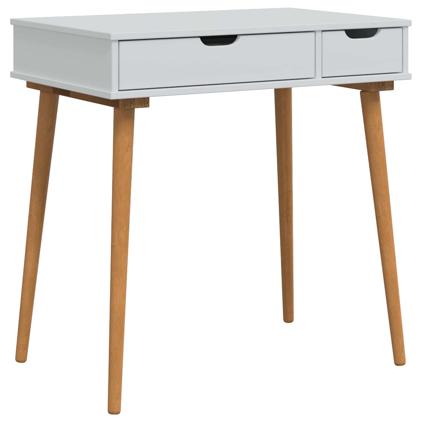 Dressing Table Set FAUSKE 2 pcs White 76 x 50 x 103.5 cm