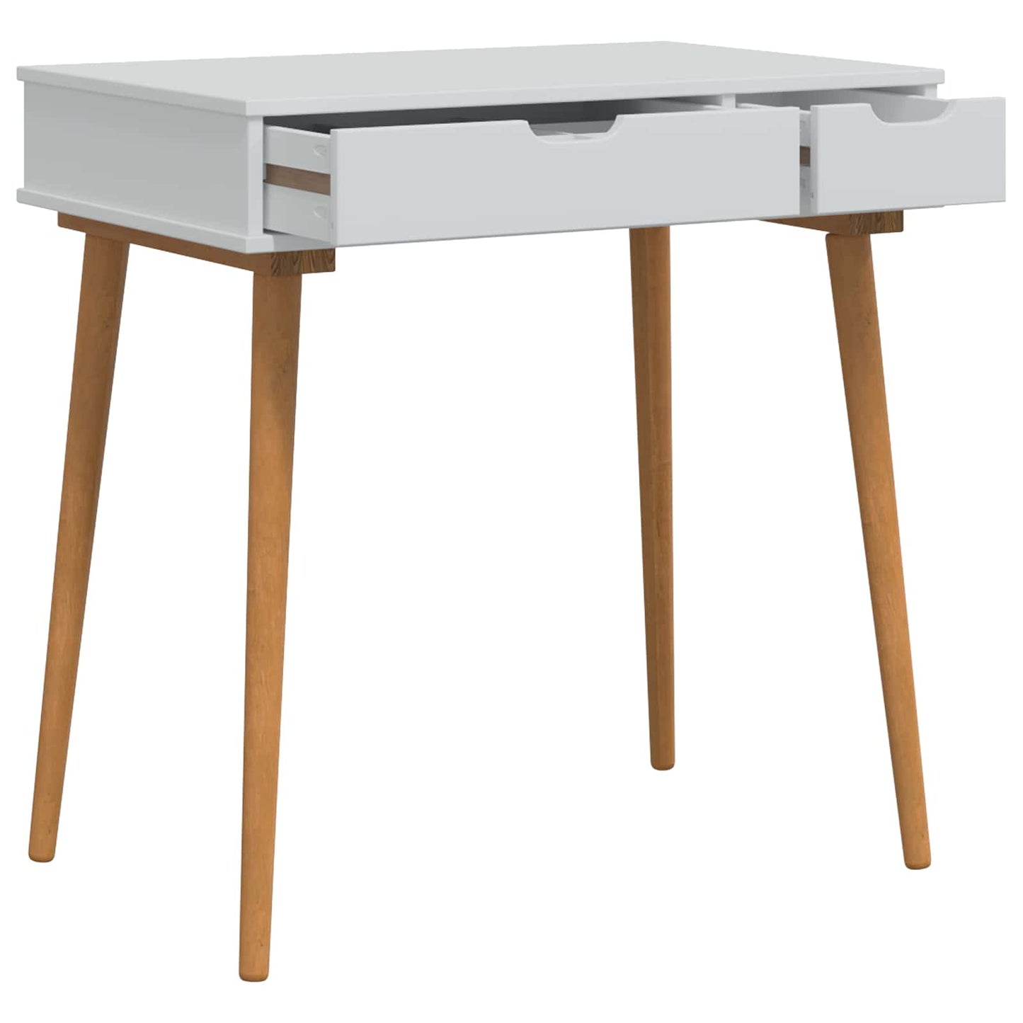 Dressing Table Set FAUSKE 2 pcs White 76 x 50 x 103.5 cm