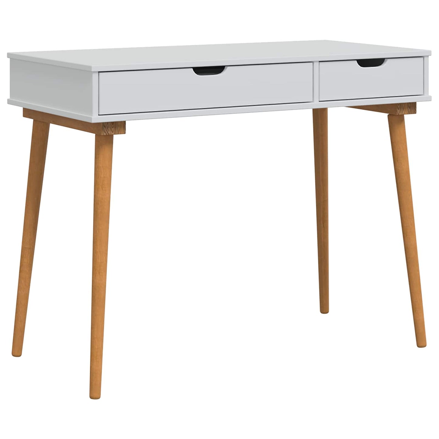 Dressing Table Set FAUSKE 5 pcs White 100 x 50 x 143 cm