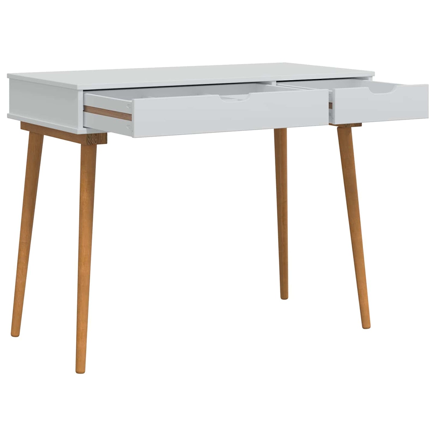 Dressing Table Set FAUSKE 5 pcs White 100 x 50 x 143 cm