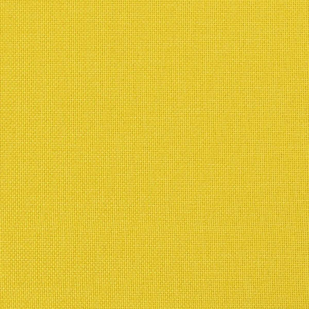 Armchair Light Yellow Fabric