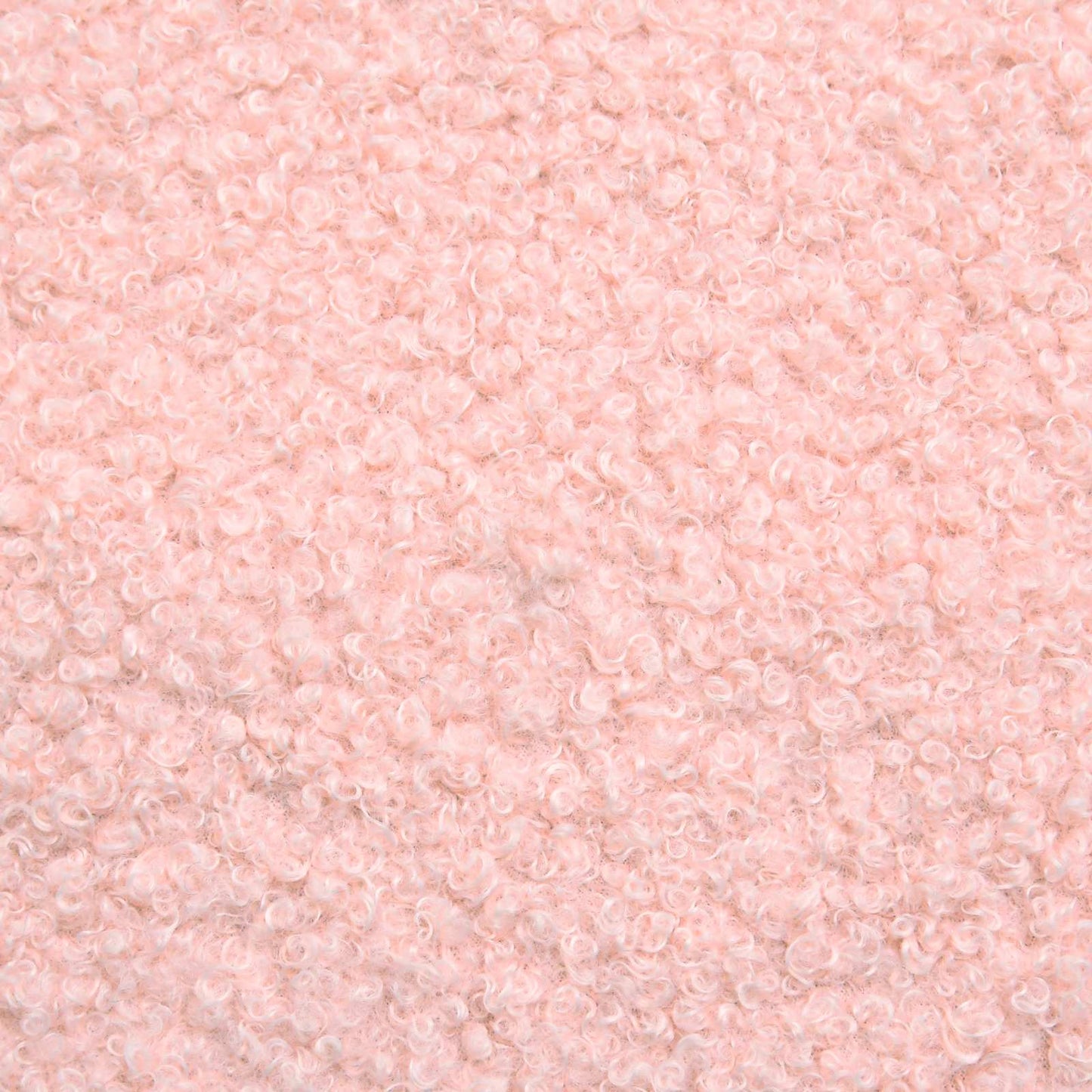 Armchair Pink Faux Lamb Fleece