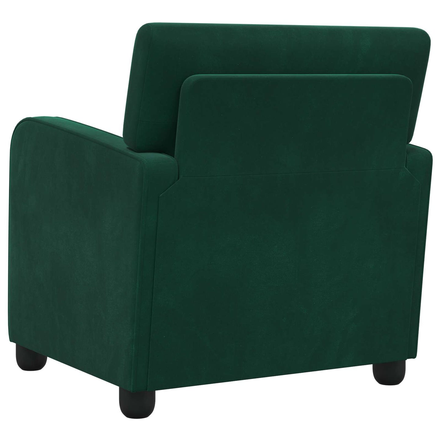 Armchair Dark Green Velvet