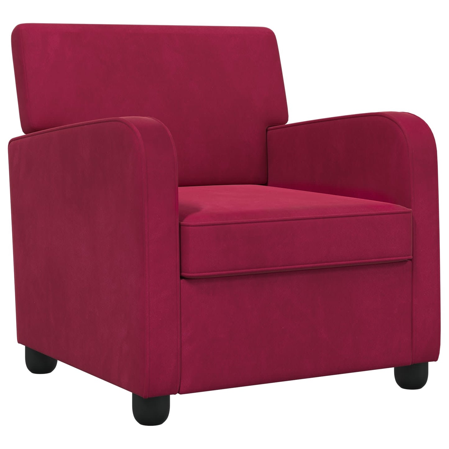 Armchair Wine Red Velvet