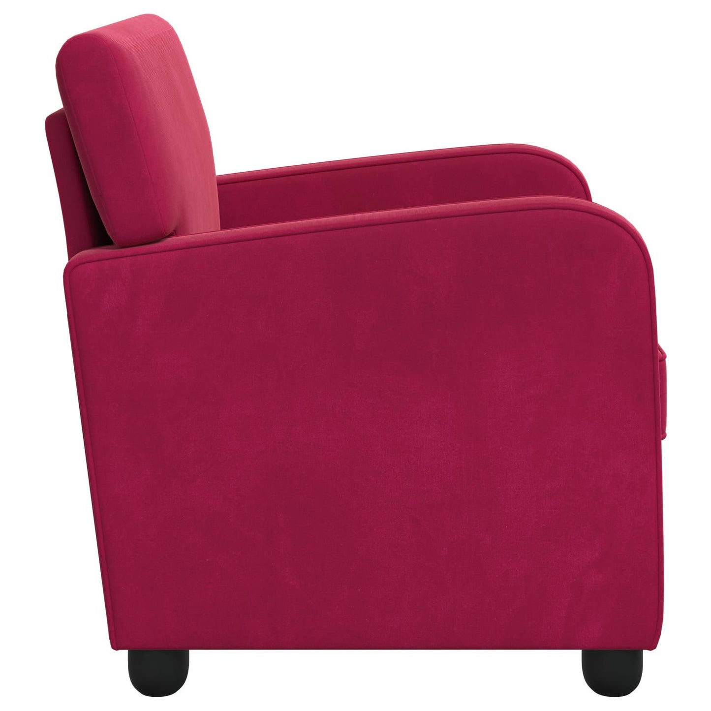 Armchair Wine Red Velvet