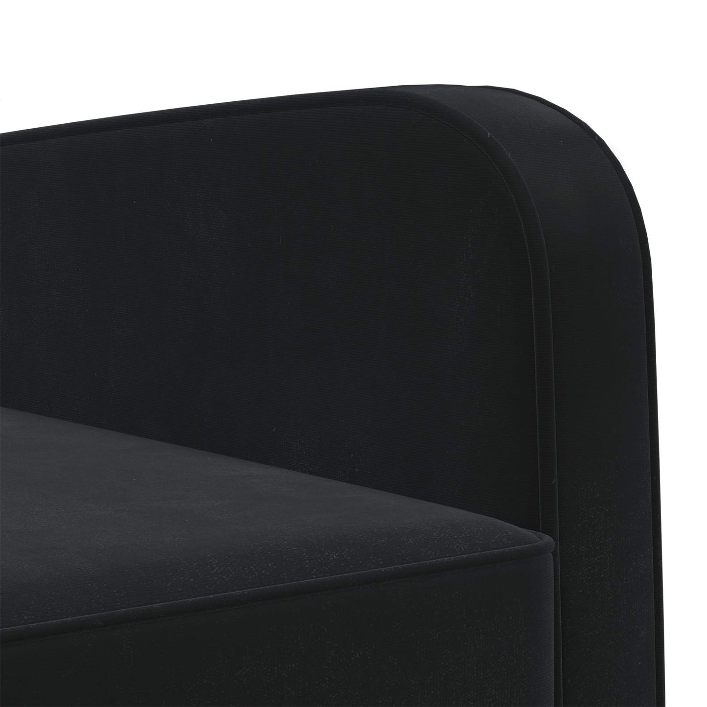 Armchair Black Velvet