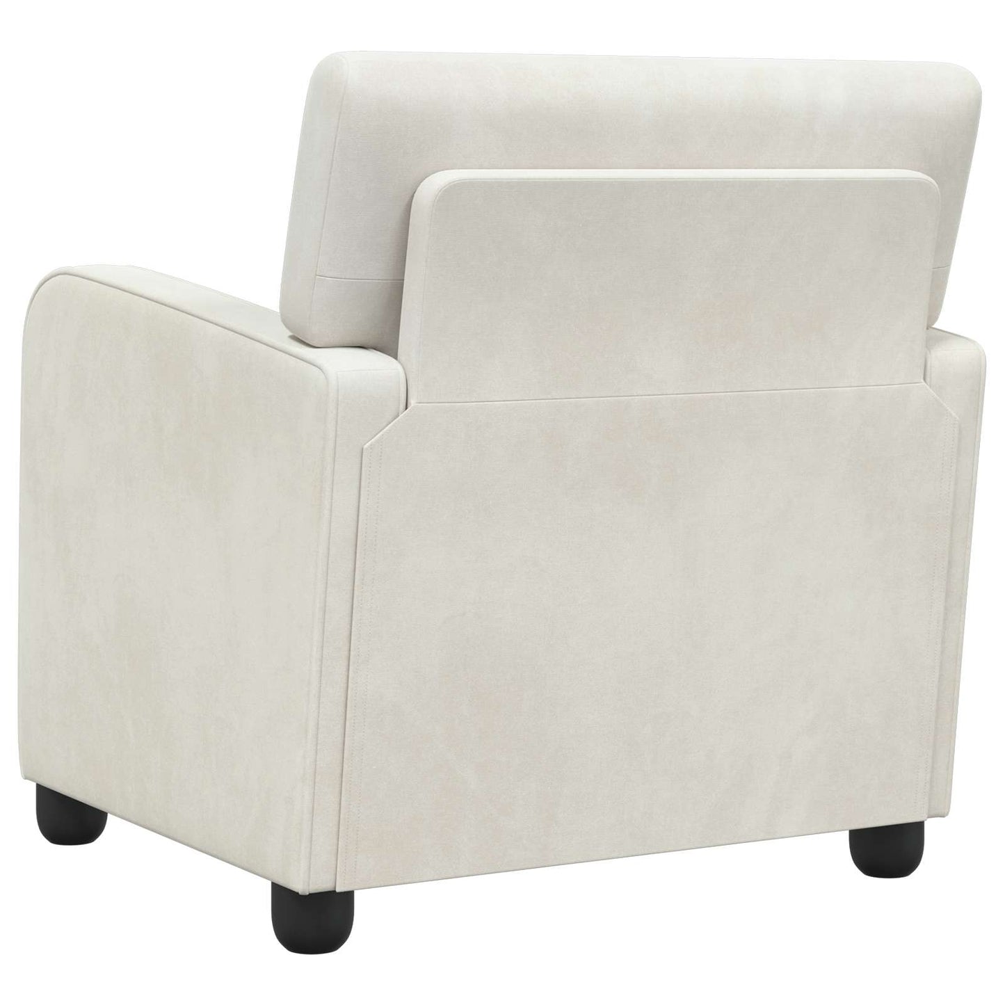 Armchair Cream Velvet