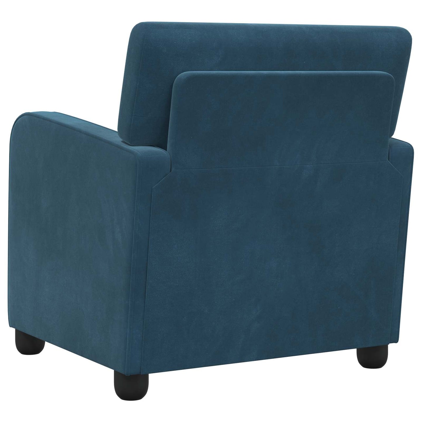 Armchair Blue Velvet