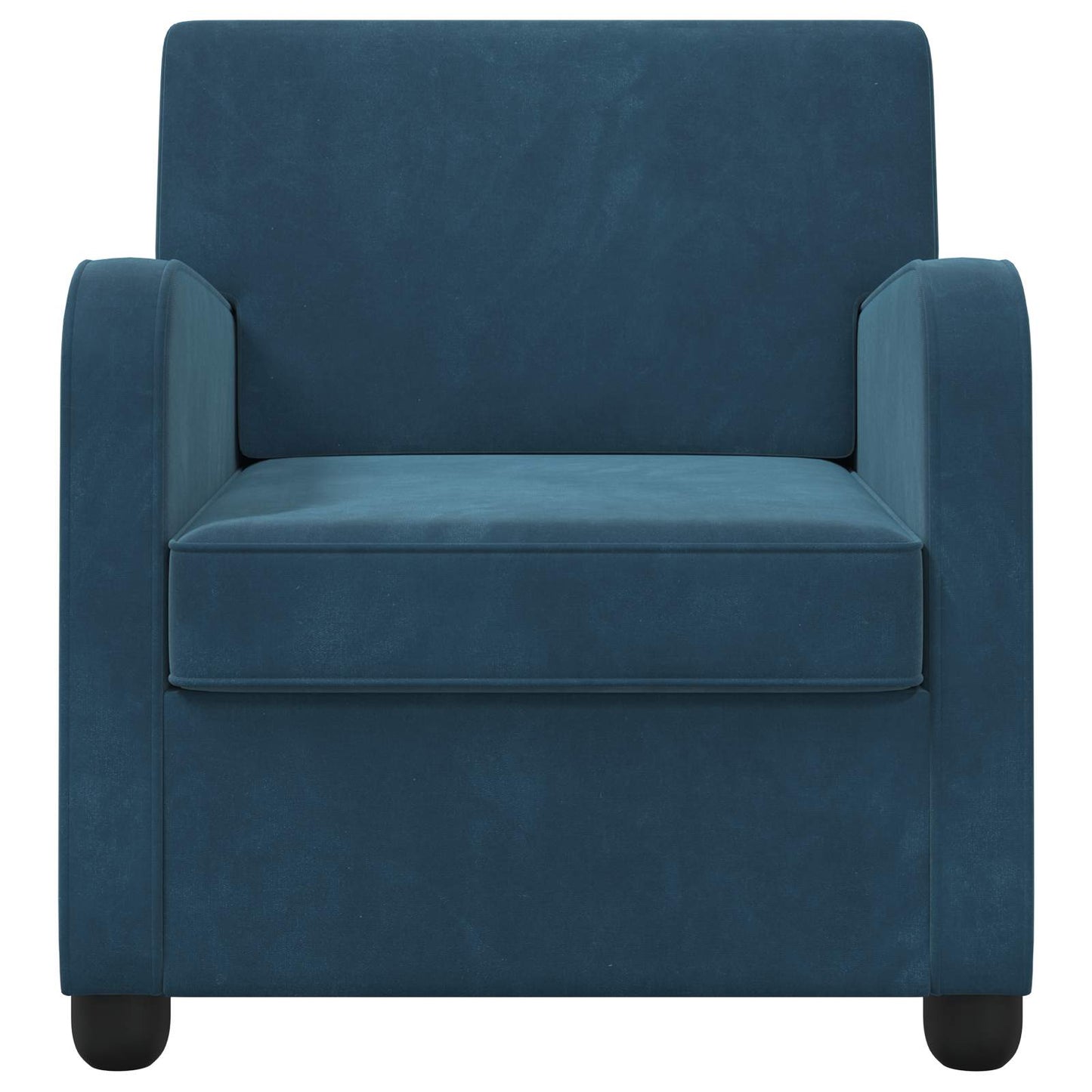 Armchair Blue Velvet