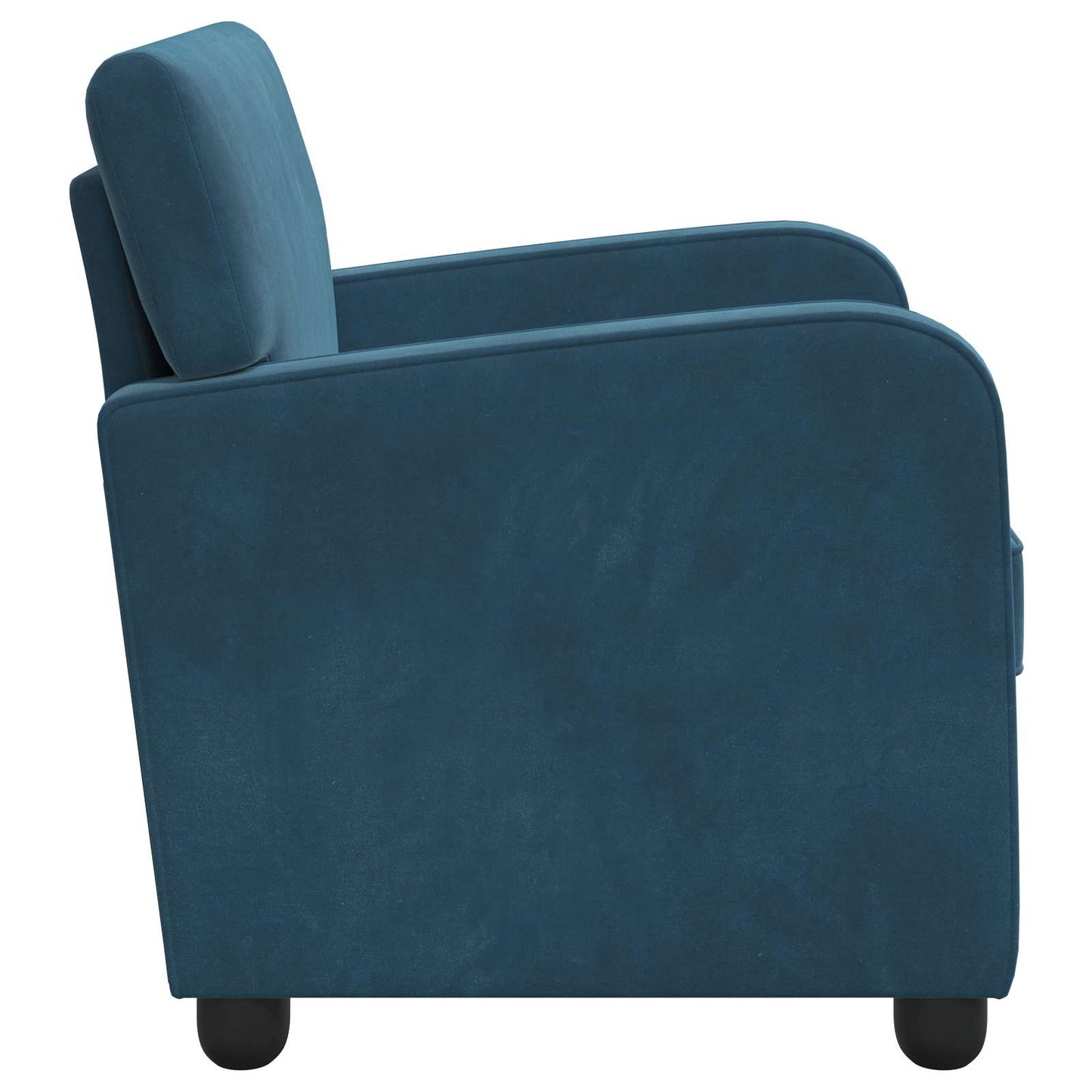 Armchair Blue Velvet