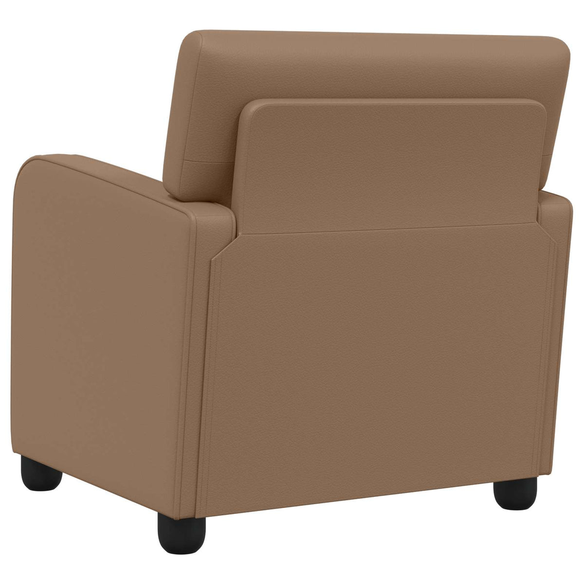 Armchair Cappuccino Faux Leather