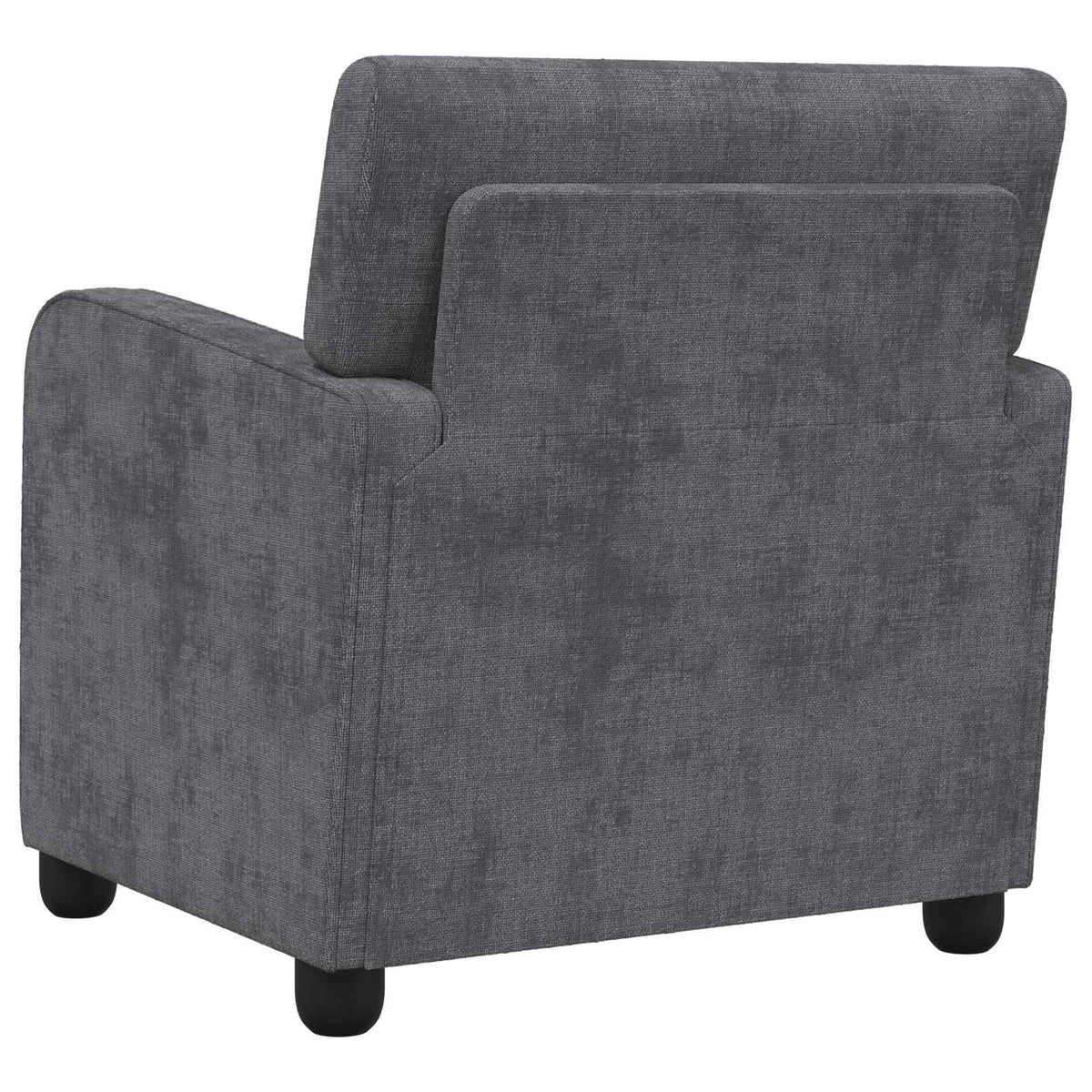 Armchair Dark Grey Chenille