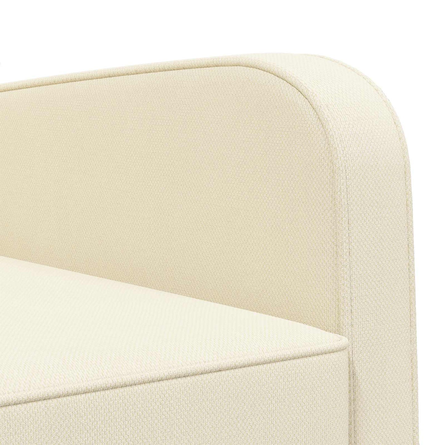 Armchair Cream Velvet