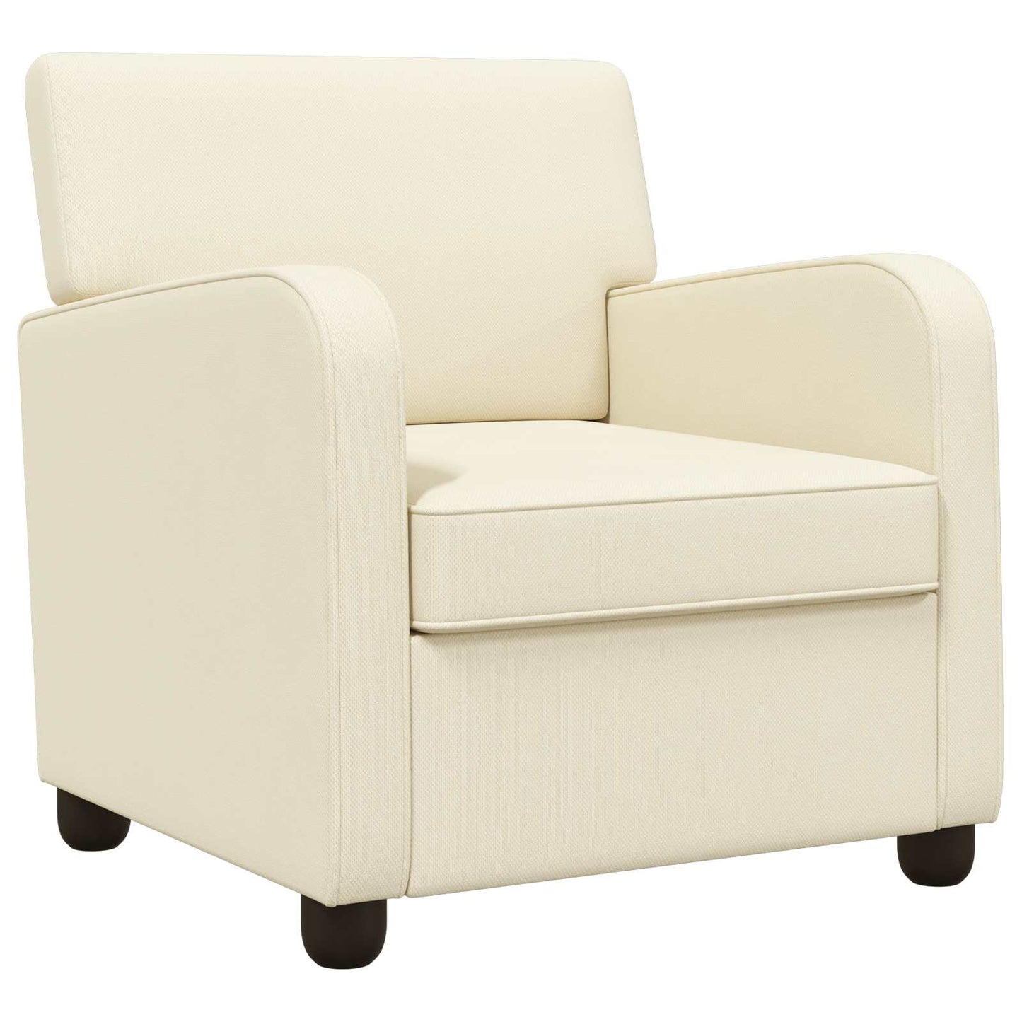 Armchair Cream Velvet