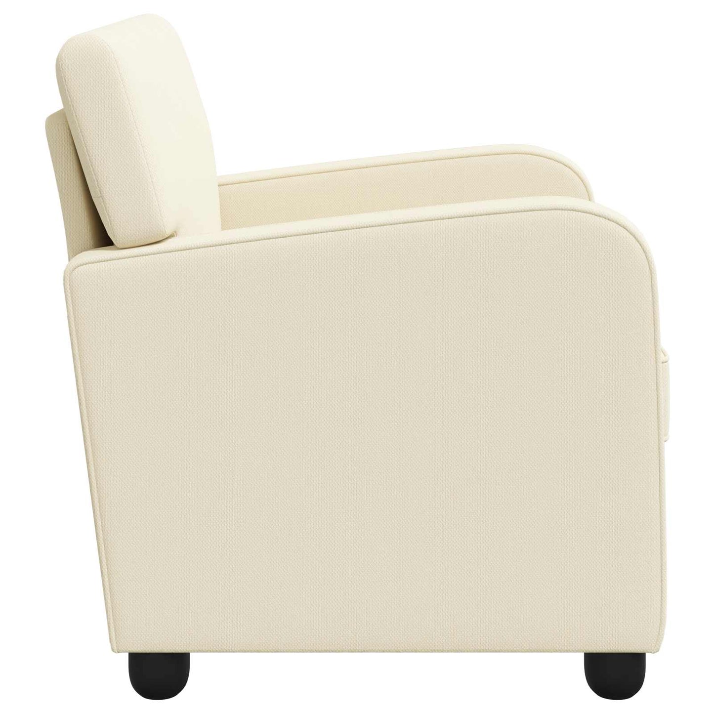 Armchair Cream Velvet