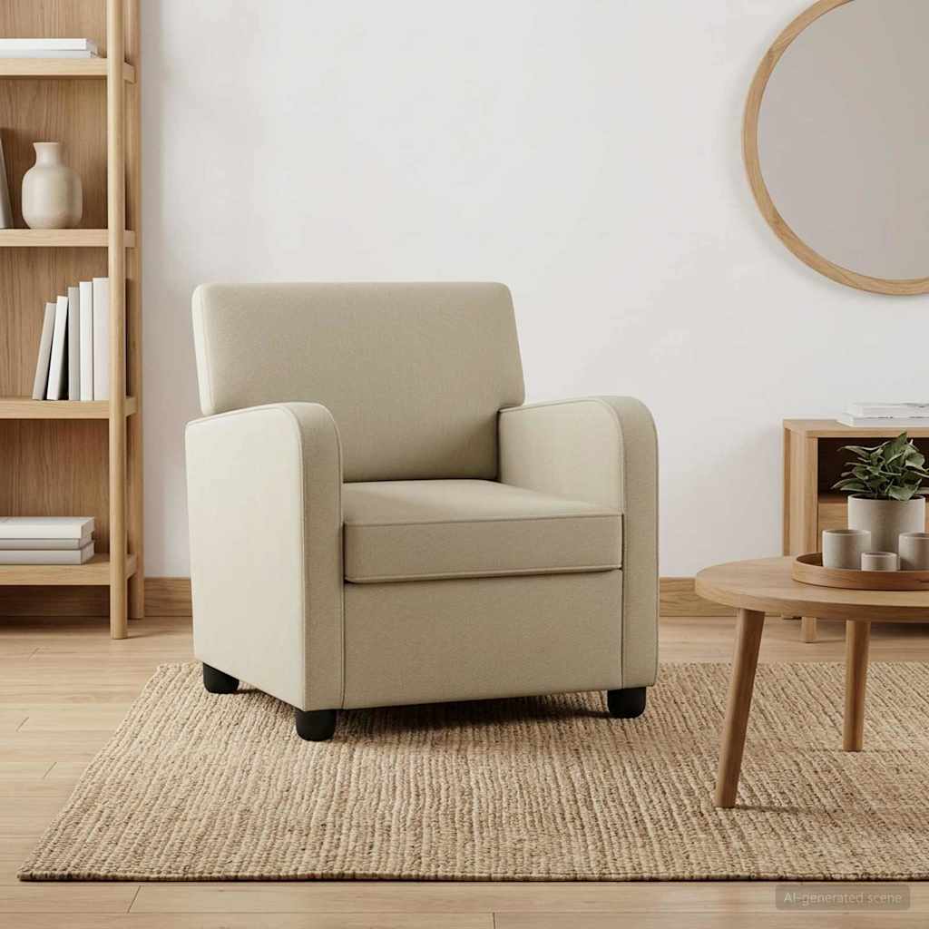Armchair Sand Velvet