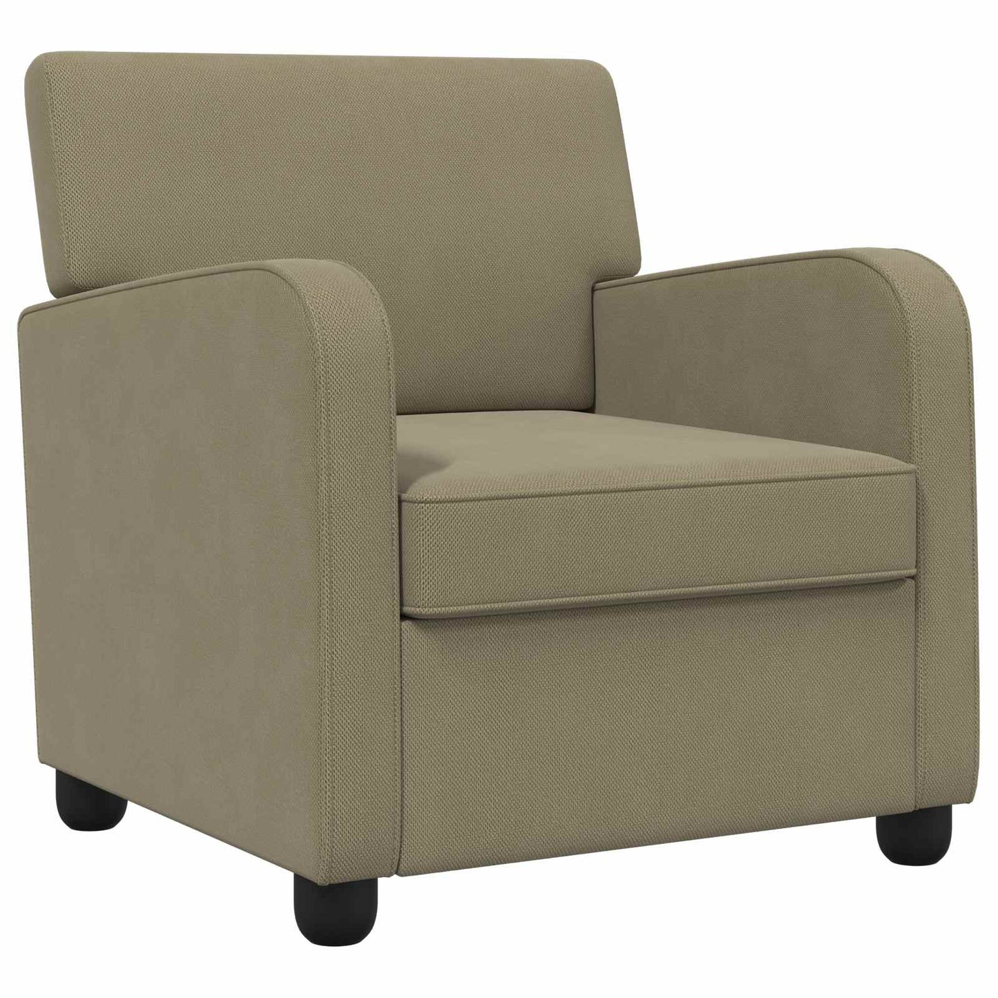 Armchair Khaki Velvet