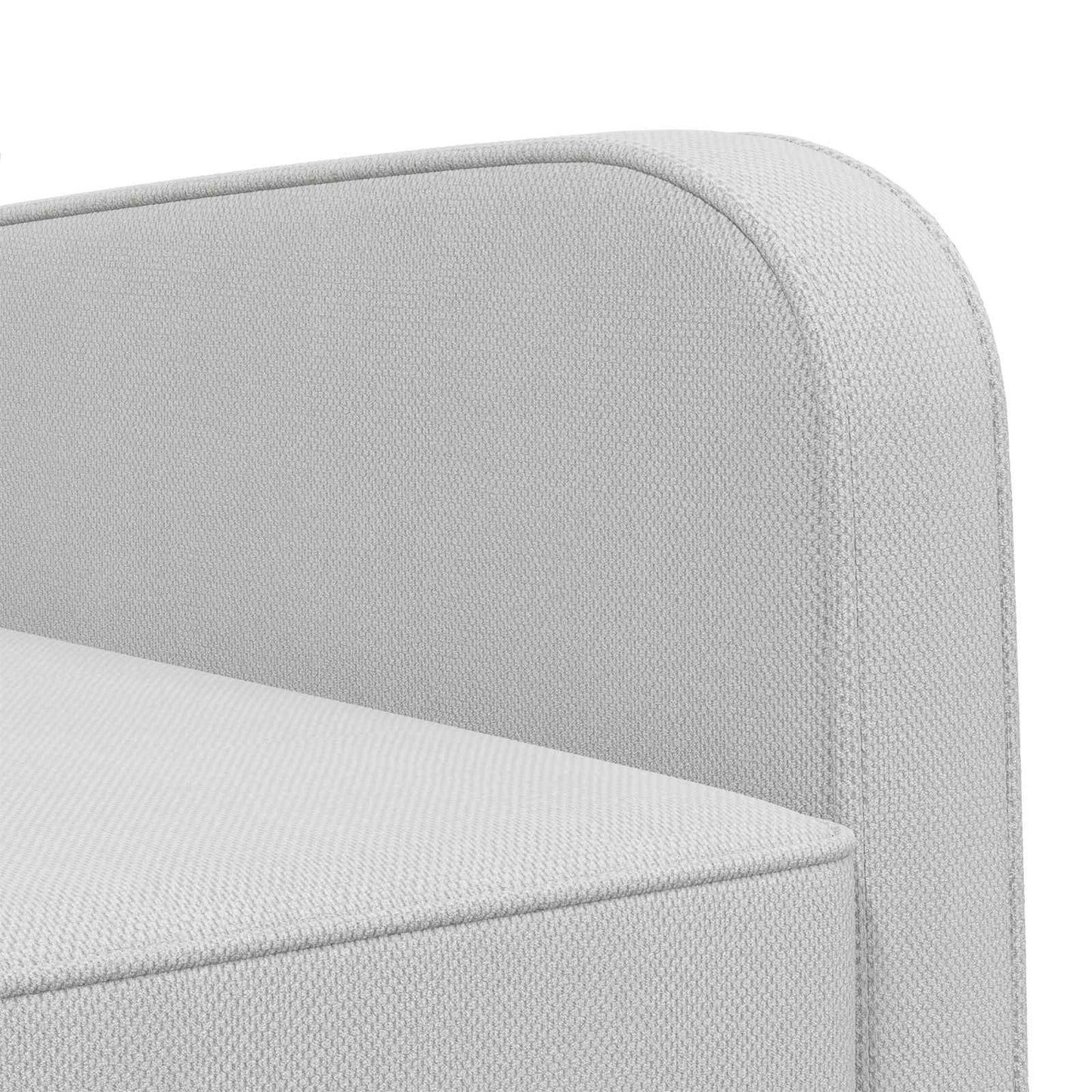 Armchair Light Grey Velvet