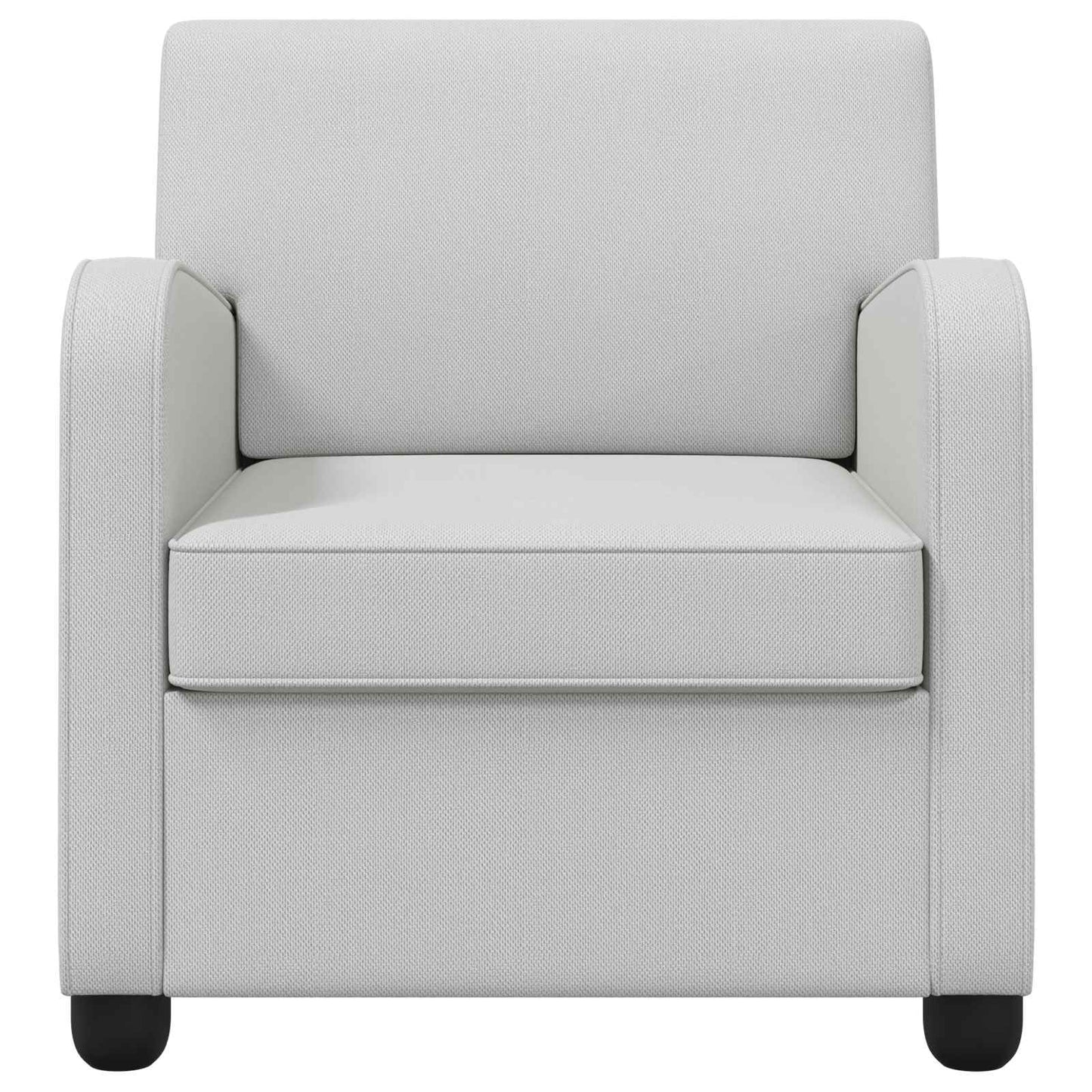 Armchair Light Grey Velvet